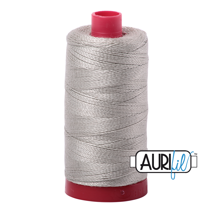 #5021 Light Grey Aurifil Cotton Thread