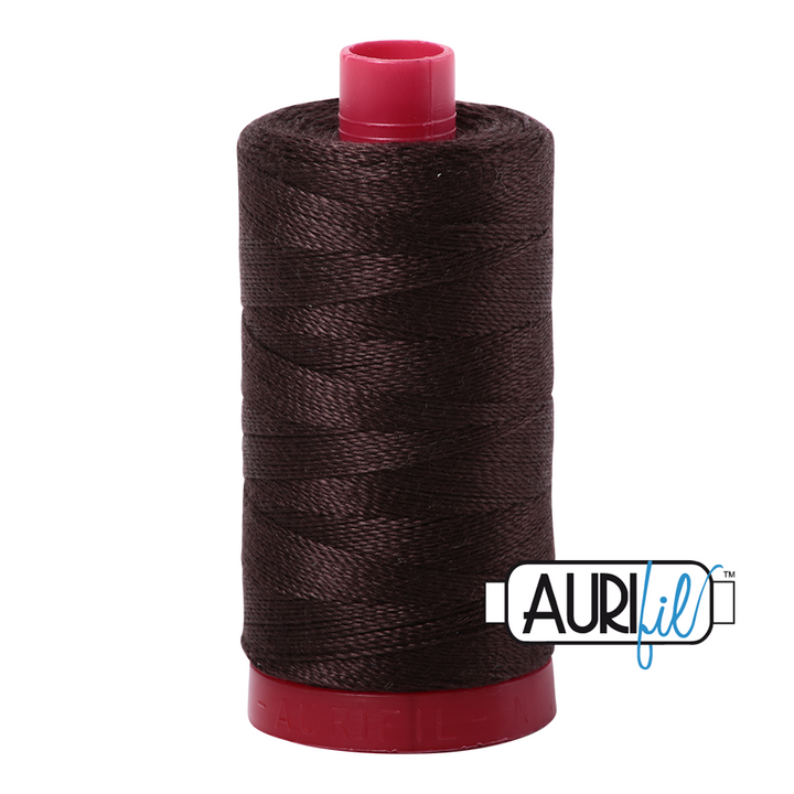 #5024 Dark Brown Aurifil Cotton Thread