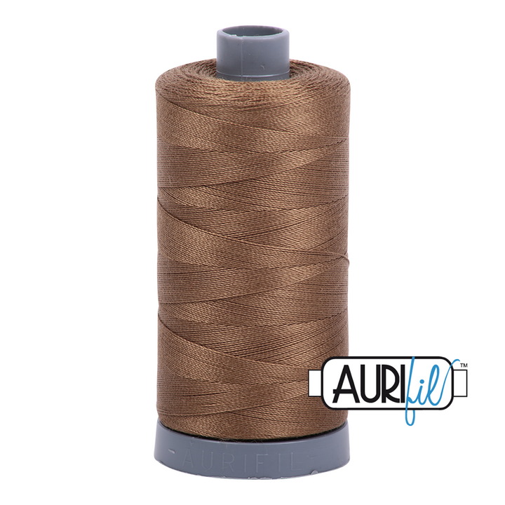#1318 Dark Sandstone Aurifil Cotton Thread
