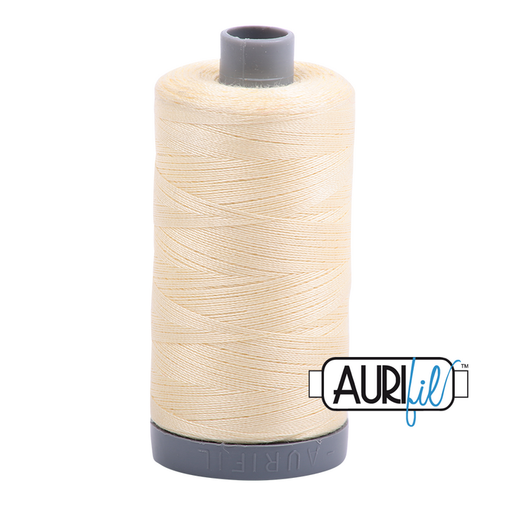#2110 Light Lemon Aurifil Cotton Thread