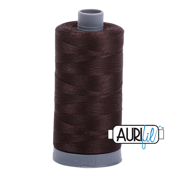 #5024 Dark Brown Aurifil Cotton Thread