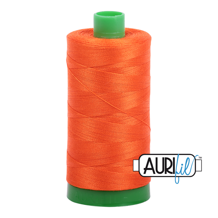 #1104 Neon Orange Aurifil Cotton Thread