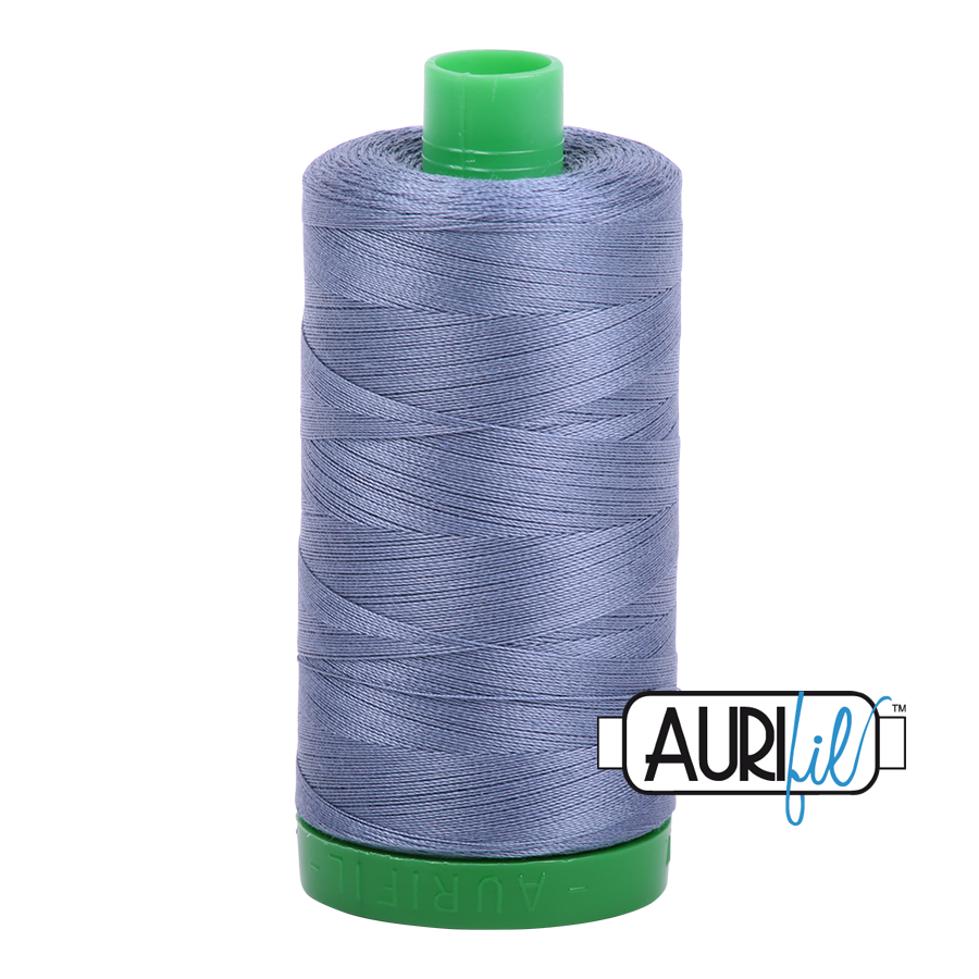 #1248 Dark Gray Blue Aurifil Cotton Thread