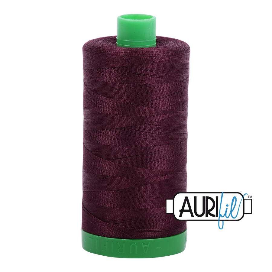 #2465 Very Dark Brown Aurifil Cotton Thread