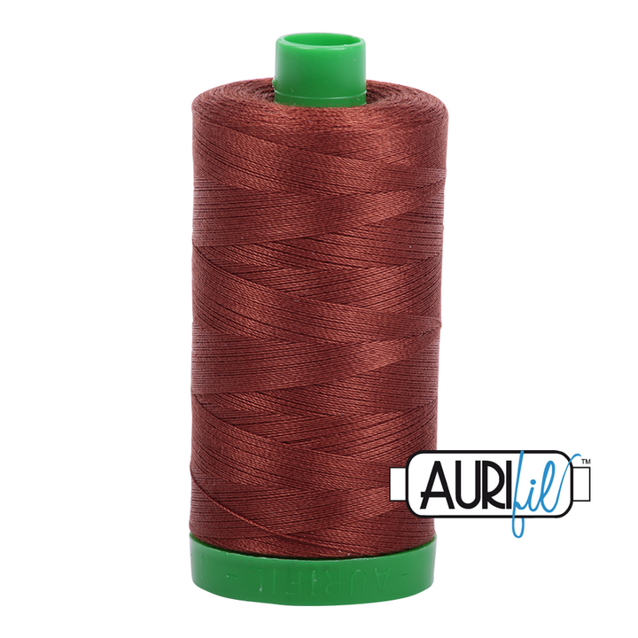 #4012 Copper Brown Aurifil Cotton Thread
