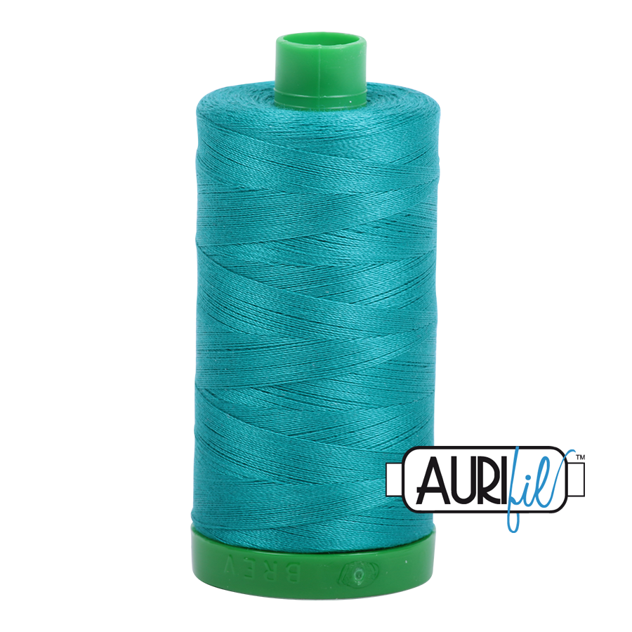 #4093 Jade Aurifil Cotton Thread