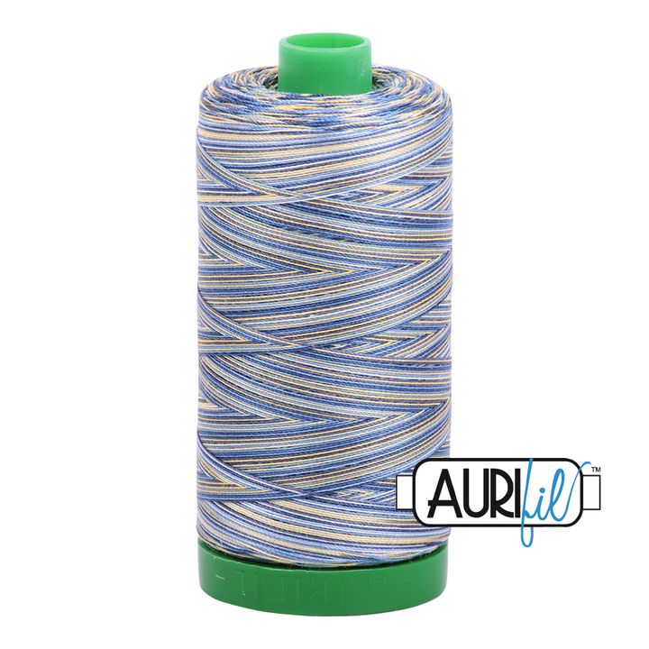 #4649 Lemon Blueberry Aurifil Cotton Thread
