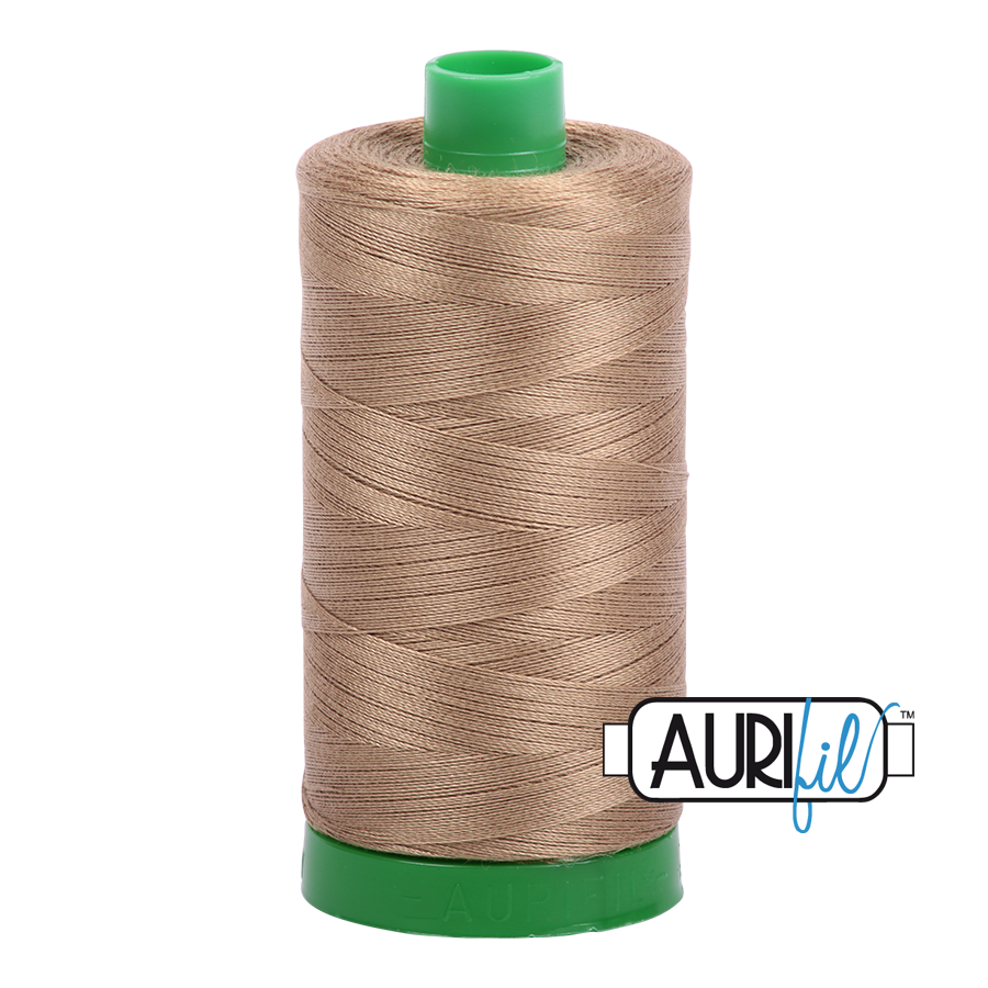 #6010 Toast Aurifil Cotton Thread