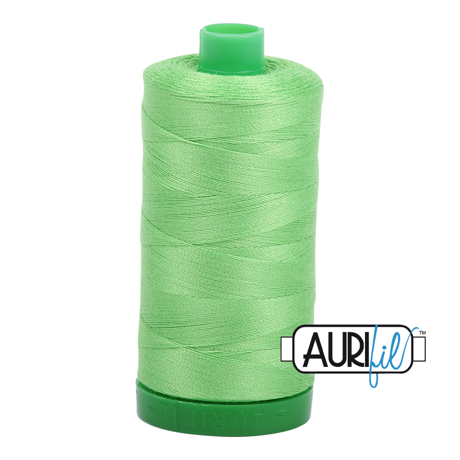 #6737 Shamrock Green Aurifil Cotton Thread