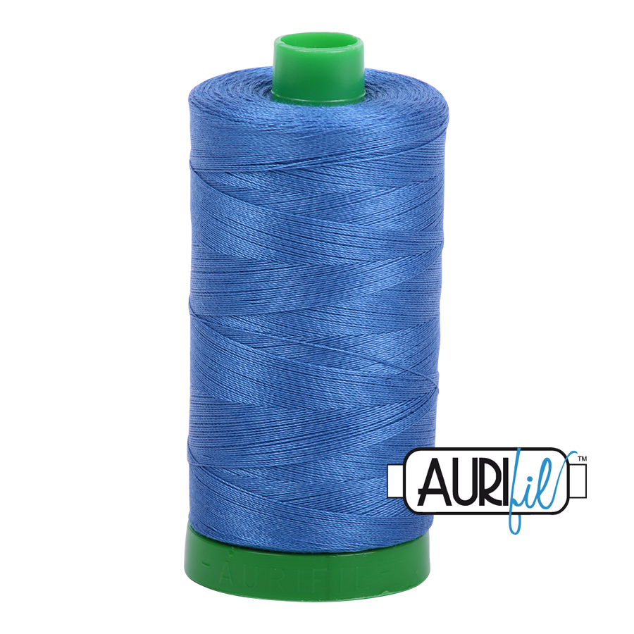 #6738 Peacock Blue Aurifil Cotton Thread