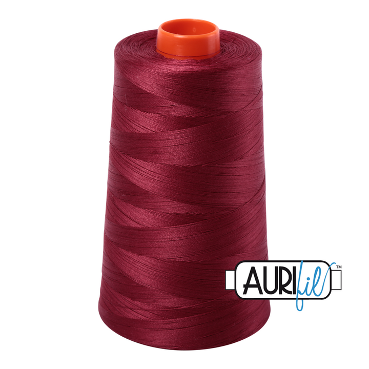 #2460 Dark Carmine Red Aurifil Cotton Thread