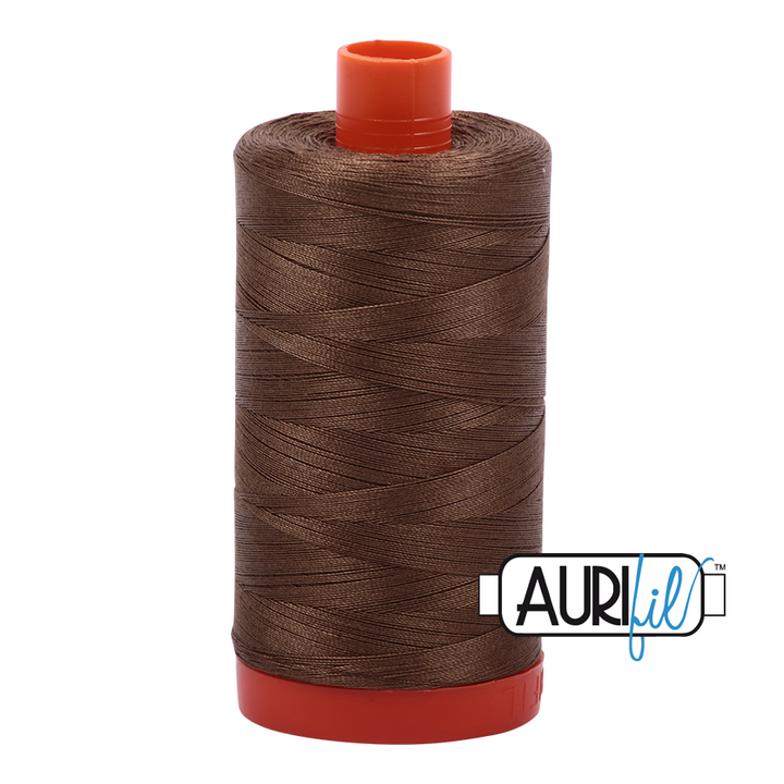 #1318 Dark Sandstone Aurifil Cotton Thread