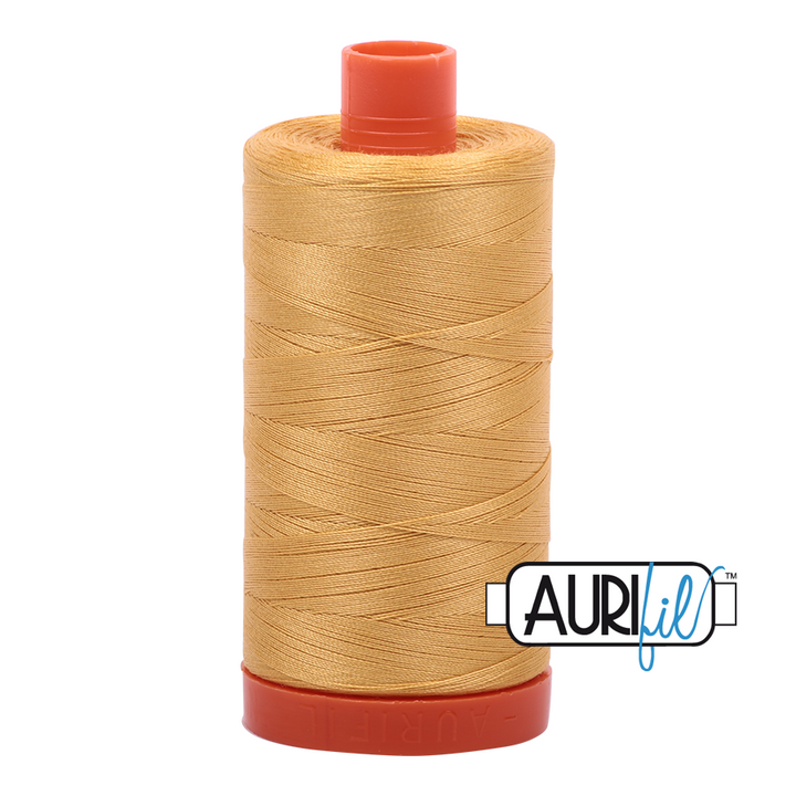 #2134 Spun Gold Aurifil Cotton Thread