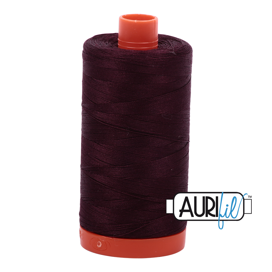#2465 Very Dark Brown Aurifil Cotton Thread