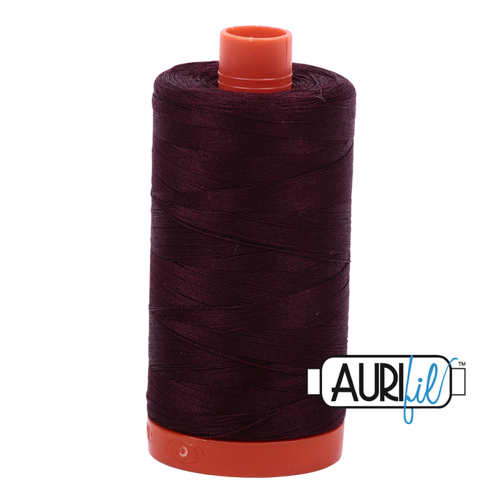 #2465 Very Dark Brown Aurifil Cotton Thread