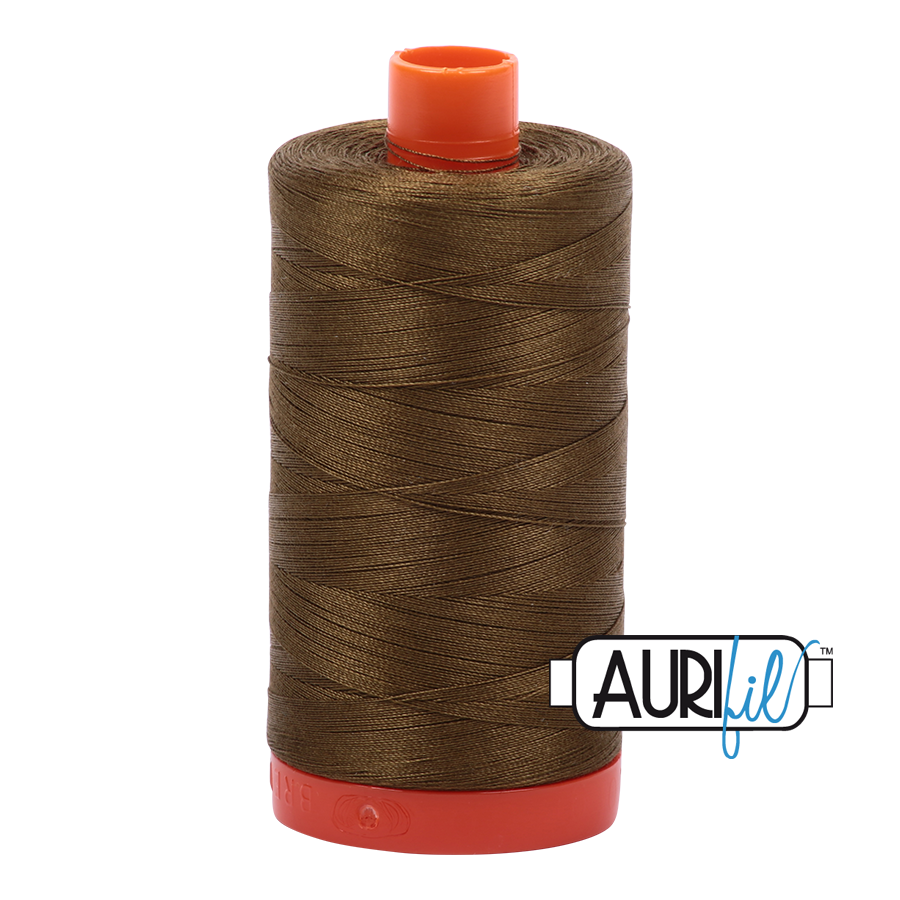 #4173 Dark Olive Aurifil Cotton Thread