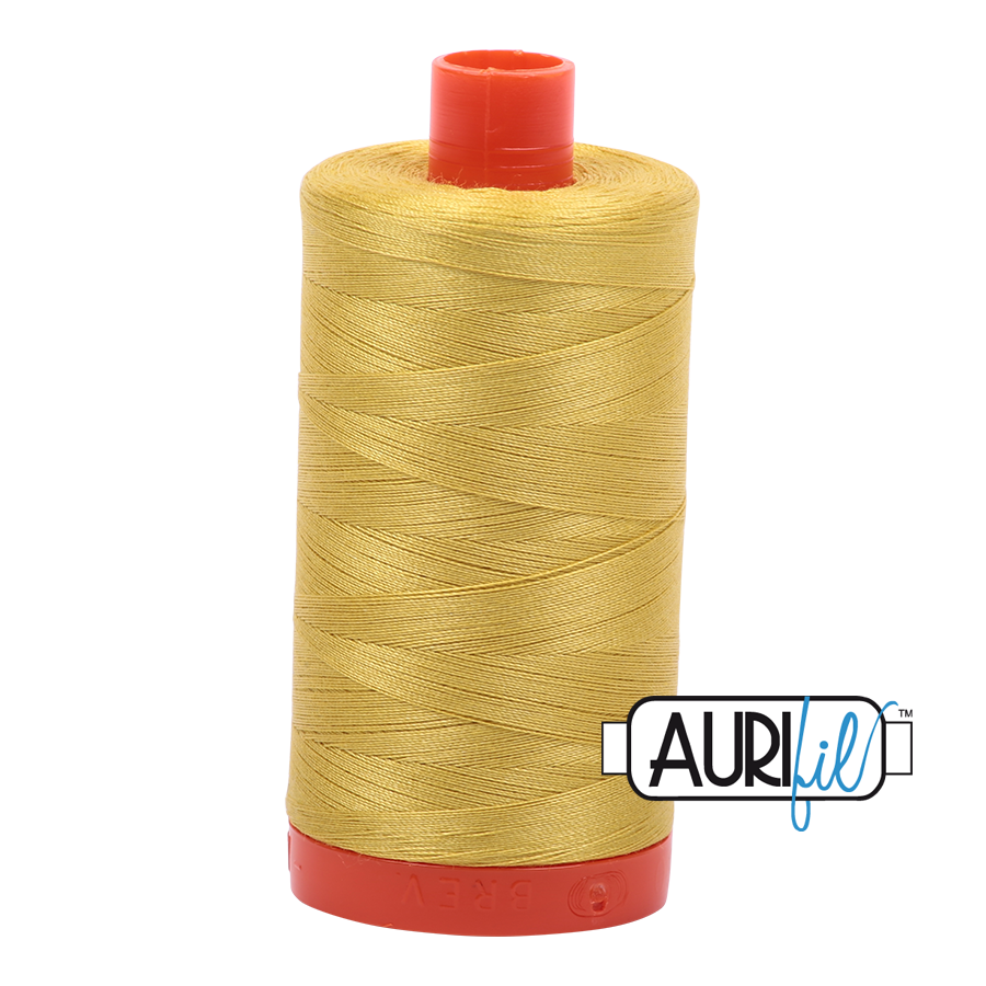 #5015 Gold Yellow Aurifil Cotton Thread