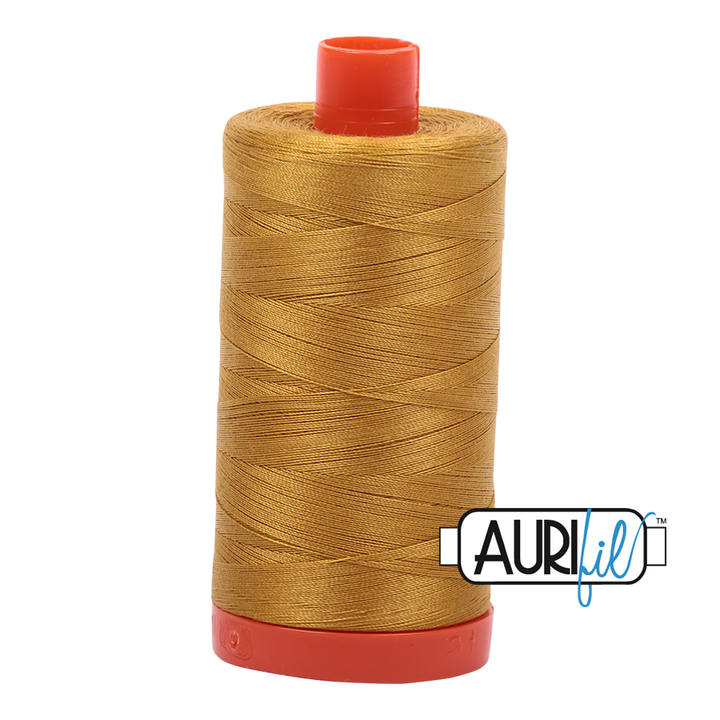 #5022 Mustard Aurifil Cotton Thread