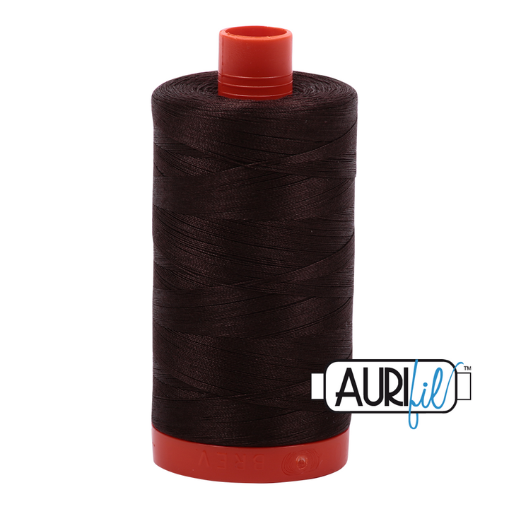 #5024 Dark Brown Aurifil Cotton Thread