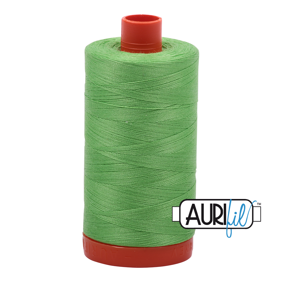 #6737 Shamrock Green Aurifil Cotton Thread
