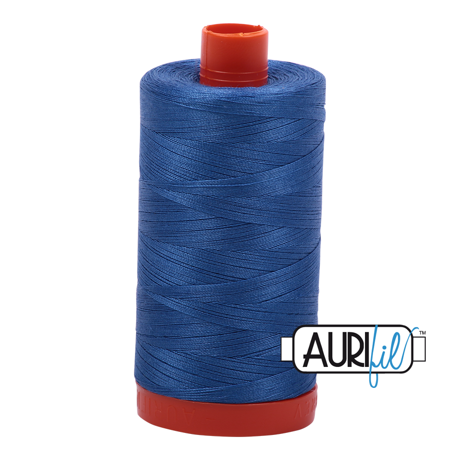 #6738 Peacock Blue Aurifil Cotton Thread