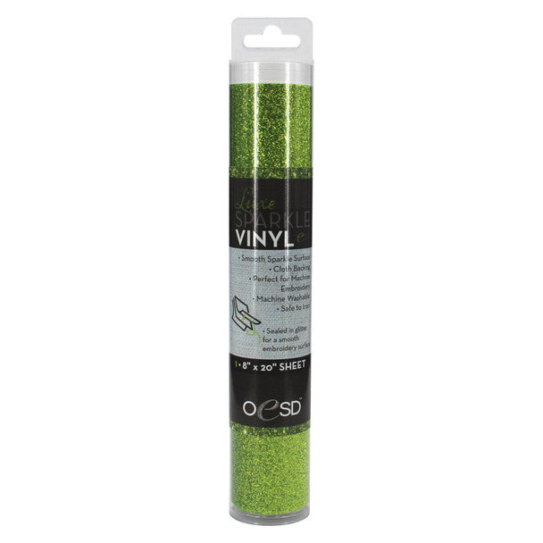 Luxe Sparkle Vinyl - Grass Green