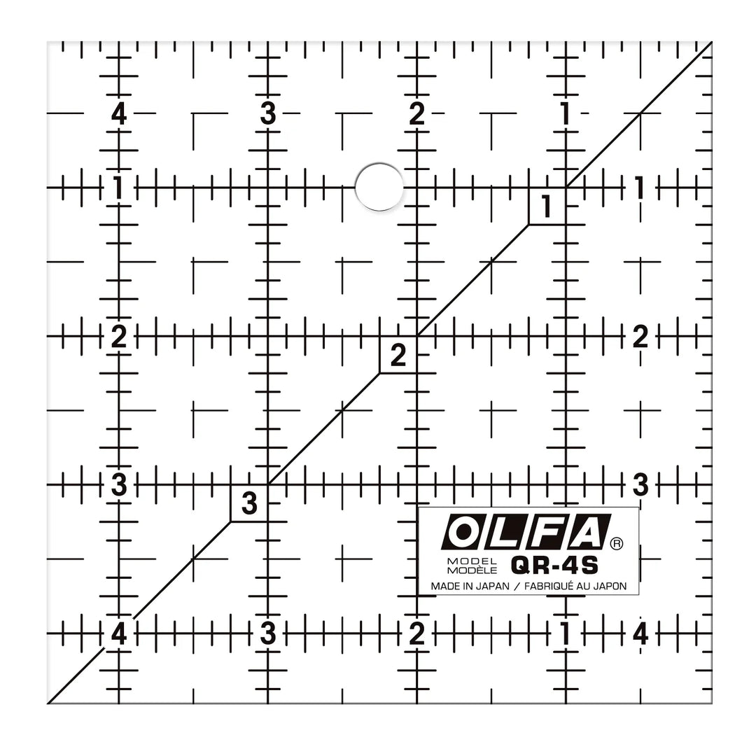 Olfa Frosted 4 1/2" Square Ruler