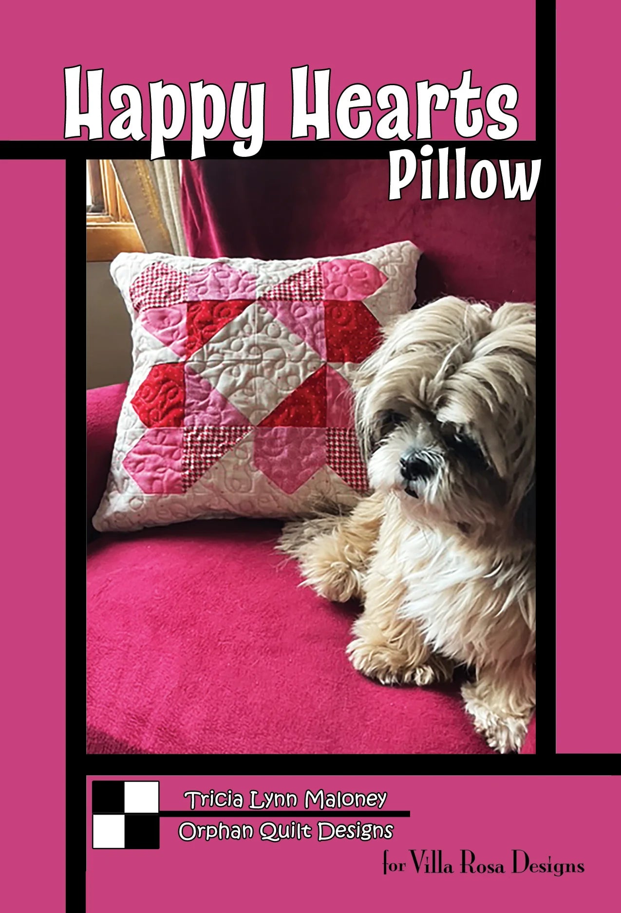 Happy Hearts Pillow Pattern – Mended Hearts Quilting & Boutique