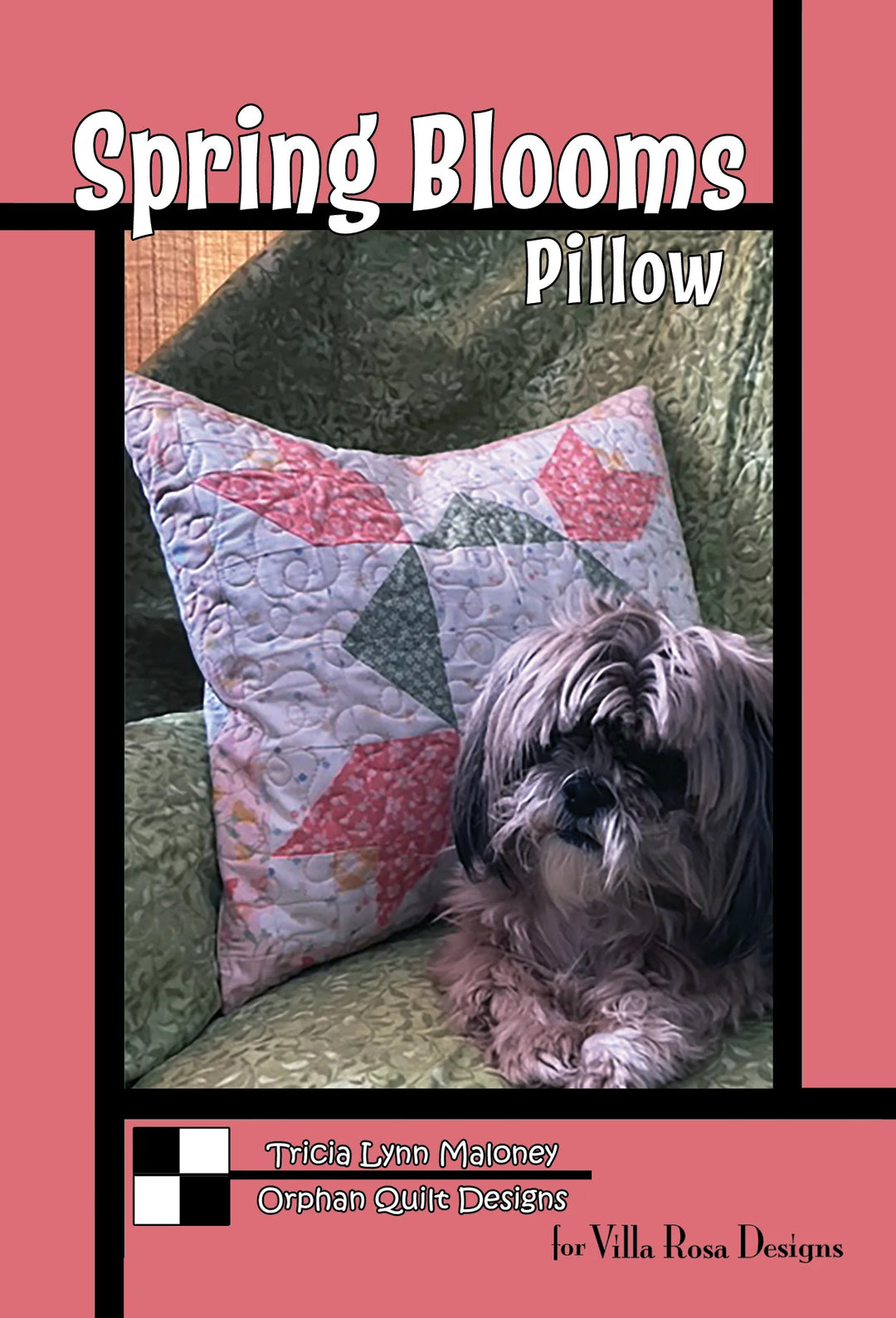 Spring Blooms Pillow Pattern