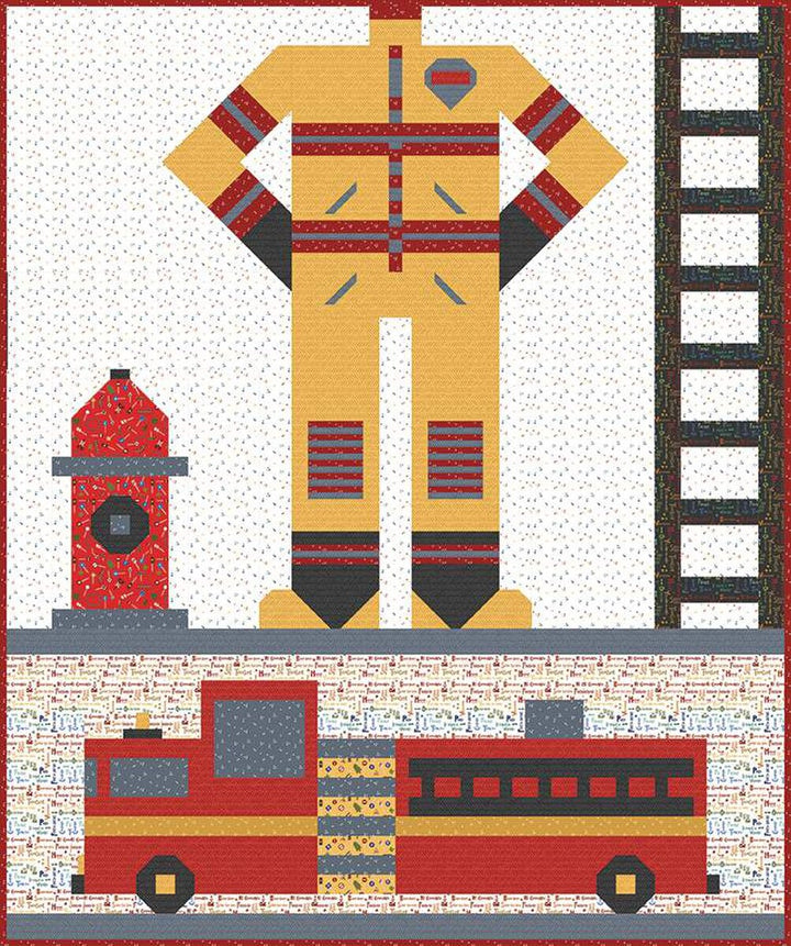Be A Firefighter - Quilt Pattern