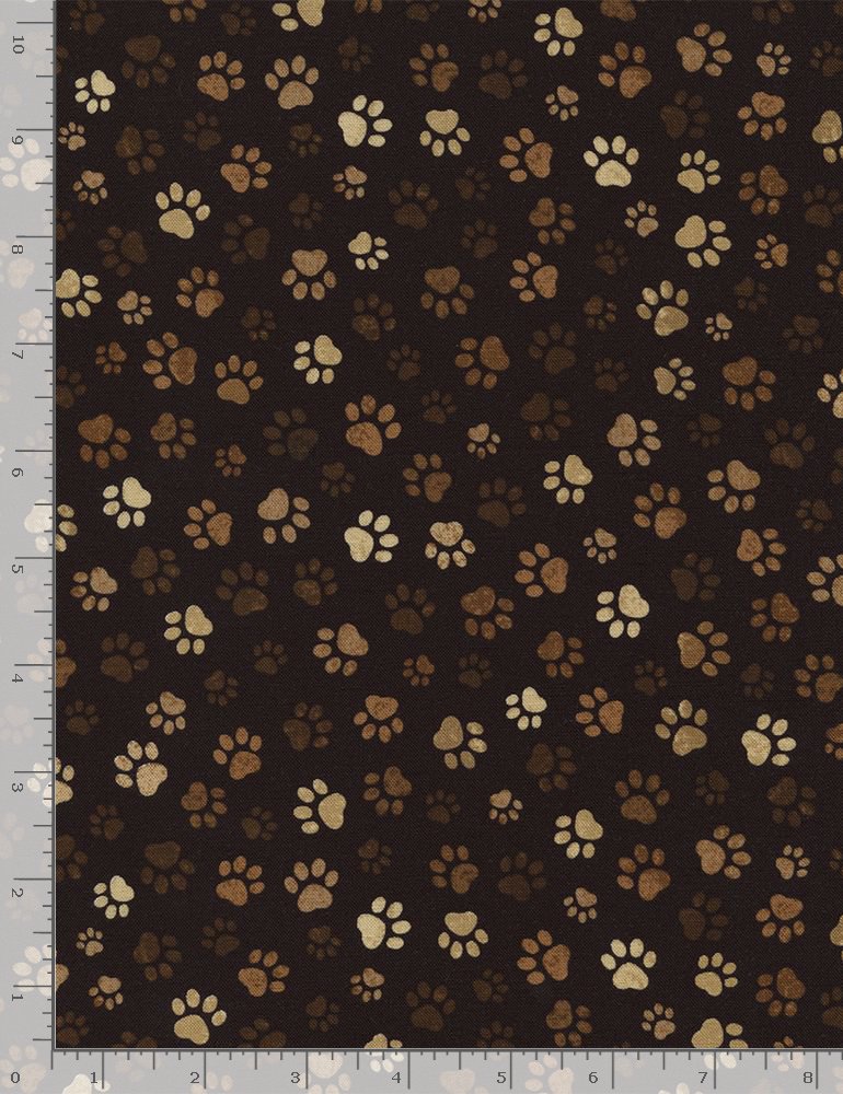 Dogs Rule - Paw Print, Mud - PAW-C1846