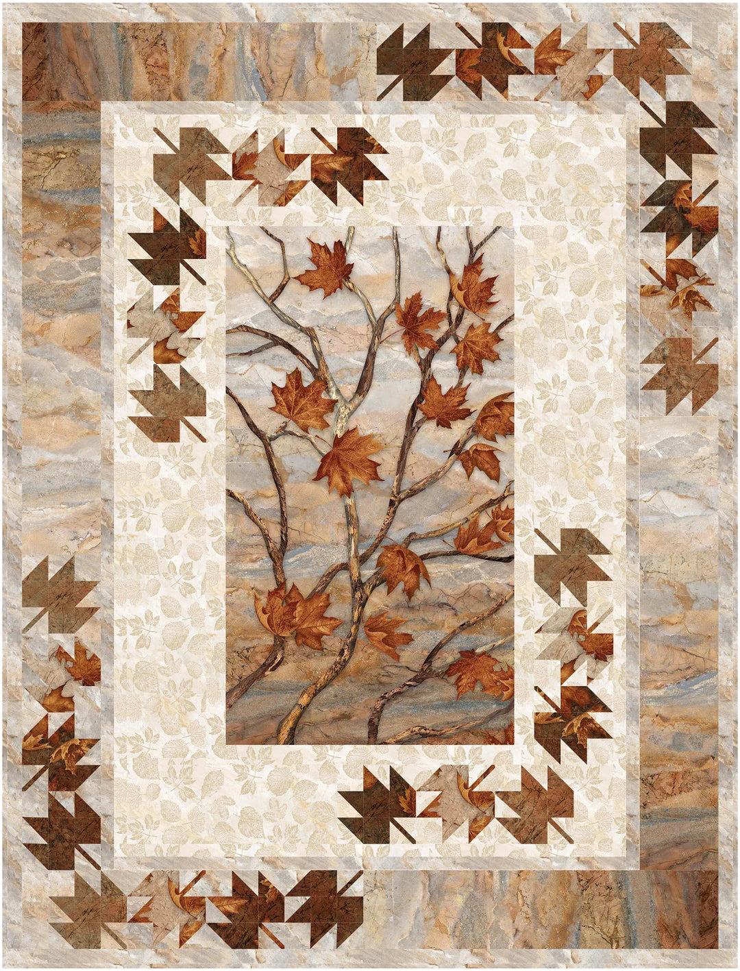 Windblown - Panel Quilt Pattern