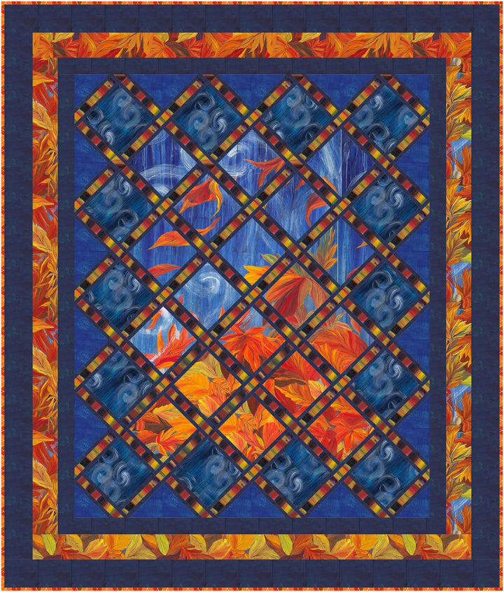Sashed - Panel Quilt Pattern