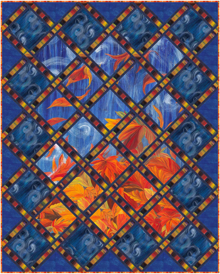 Sashed - Panel Quilt Pattern