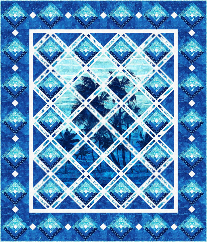 Logs & Lattice - Panel Quilt Pattern