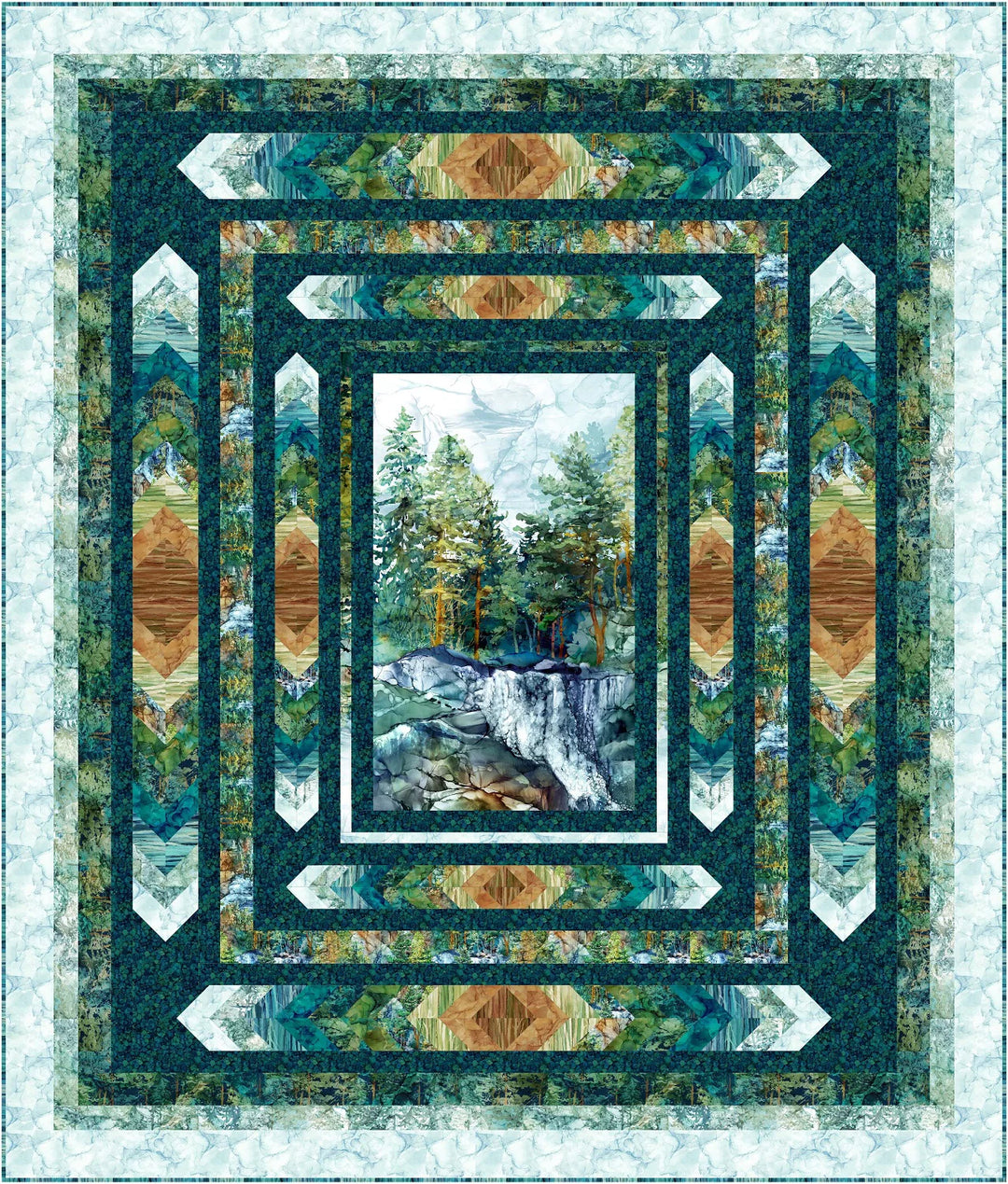 Viewpoint - Panel Quilt Pattern