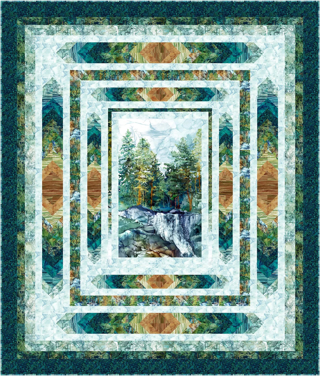 Viewpoint - Panel Quilt Pattern
