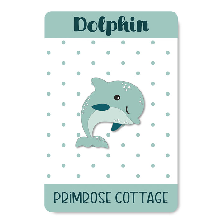 Dolphin Enamel Needle Minder