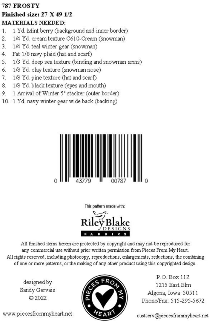 Frosty - Pattern