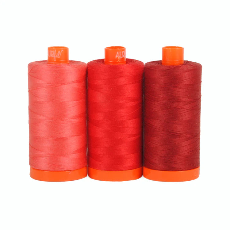 Aurifil Color Builder - Pompeii - Red
