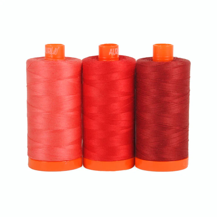 Aurifil Color Builder - Pompeii - Red