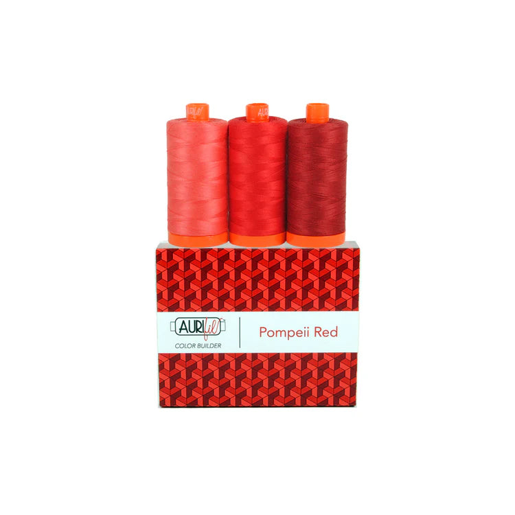 Aurifil Color Builder - Pompeii - Red