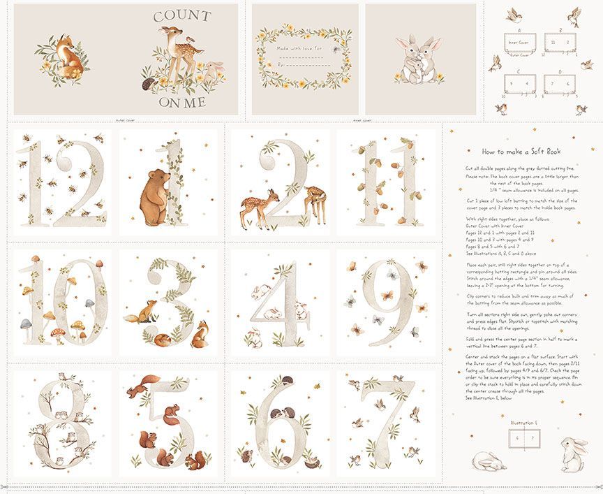 Panel 488 - Count On Me Booklet Panel