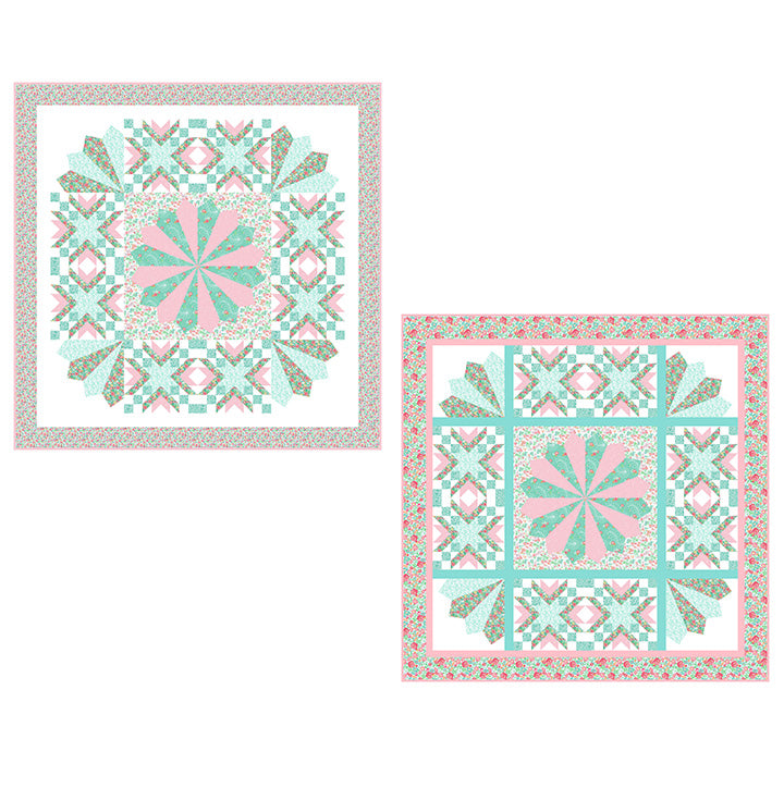 Floating Dresden Quilt Pattern