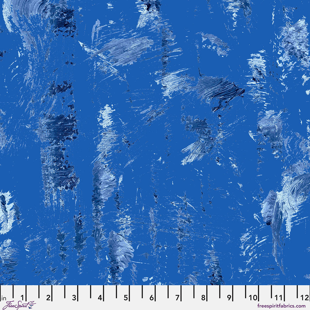 The Hue - Brushstrokes, True Blue - PWGG017.TRUEBLUE