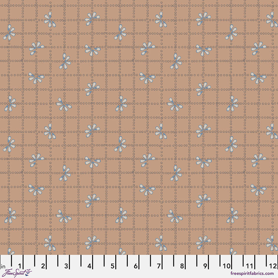 Flourish & Bloom - Bloom Check, Tan - PWHP002.TAN