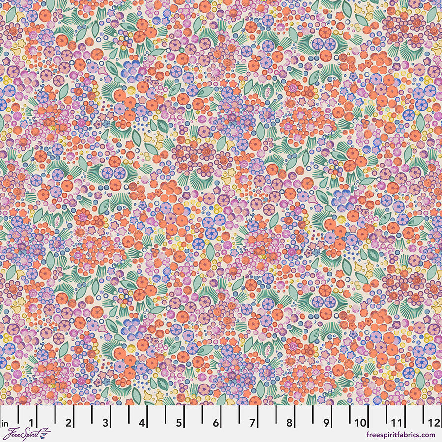 Flourish & Bloom - Little Meadow, Coral - PWHP007.CORAL
