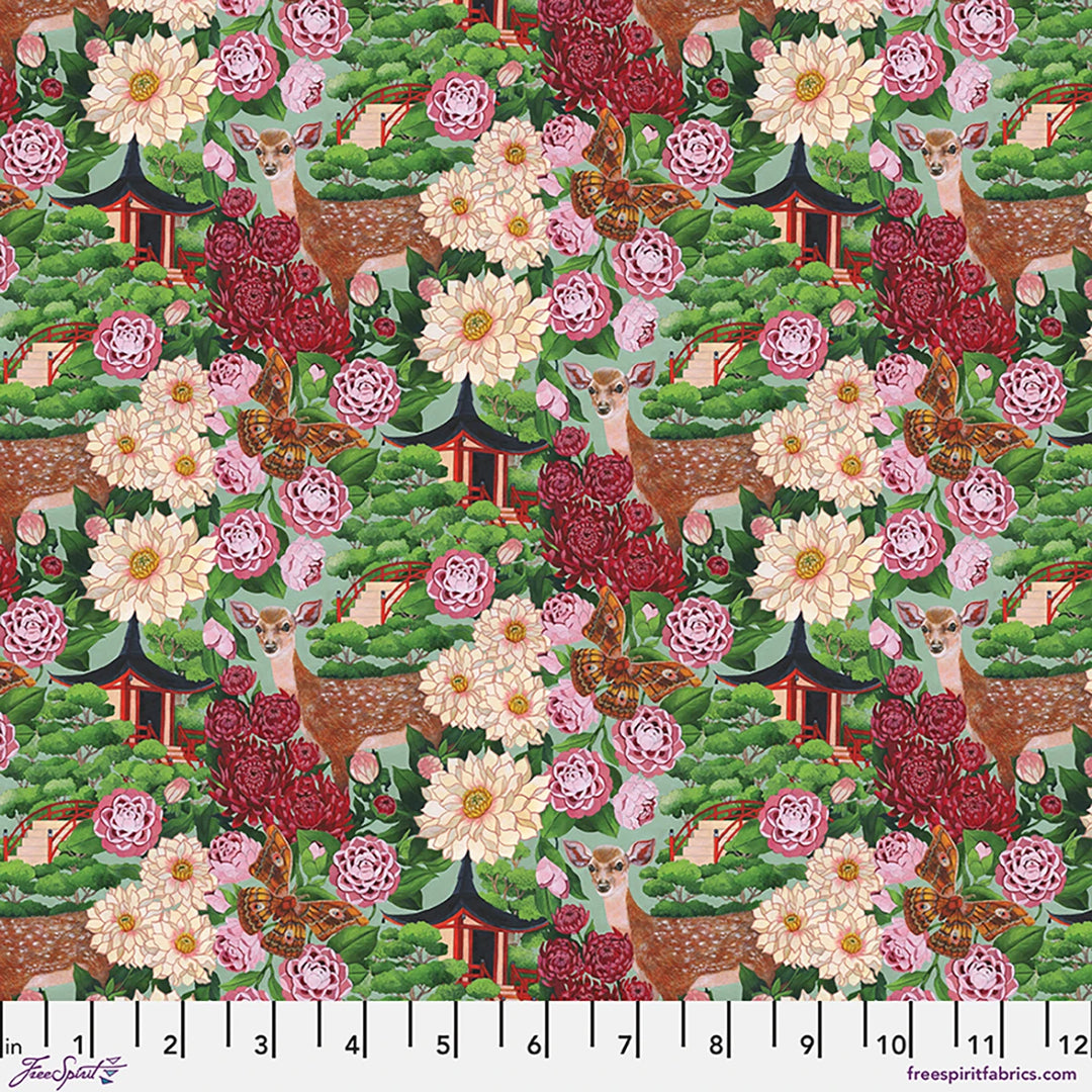 Secret Garden - Deer, Green - PWMM016.Green