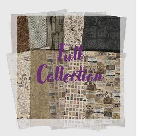 Tim Holtz - Eclectic Elements Palette - 1/2 yard bundle