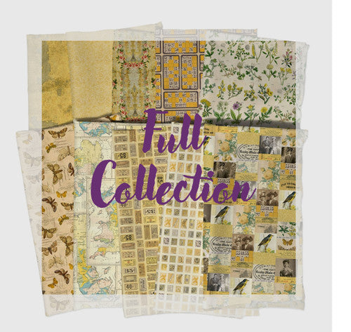 Tim Holtz - Eclectic Elements Palette - 1/2 yard bundle